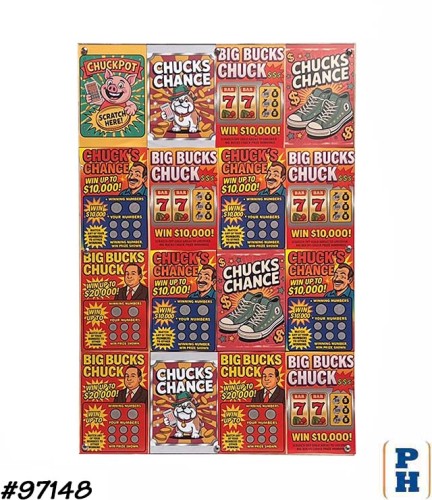 Lottery Scratchers Display