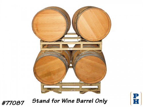 Wooden best sale barrel stand