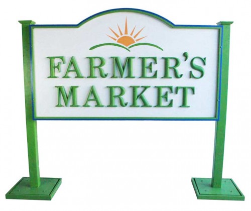 Sign / Farmers Market