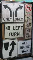 Traffic Signs (Panel #06), Turn