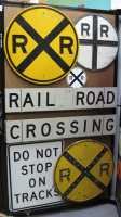 Traffic Signs (Panel #08), Railroad