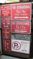Traffic Signs (Panel #37), No Standing