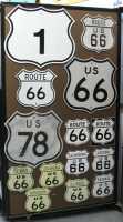 Traffic Signs (Panel #48), Route 66 & Others