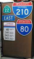 Traffic Signs (Panel #49), Interstate, Highway