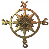 Compass Wall Decor