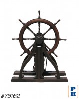 Ships Wheel Steering Station