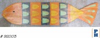 Wall Decor, Painted Fish