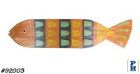 Wall Decor, Painted Fish