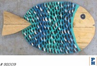 Wall Decor, Painted Fish