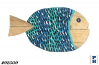 Wall Decor, Painted Fish