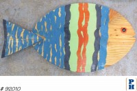 Wall Decor, Painted Fish