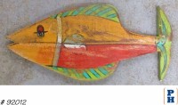 Wall Decor, Painted Fish
