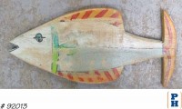 Wall Decor, Painted Fish