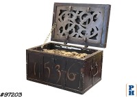 Treasure Chest with Gold Coins