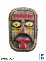 Tiki God Mask, Wall Decor