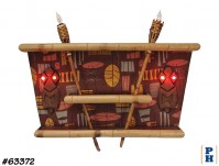 Tiki Wall Shelf