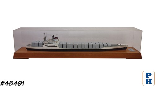 Model Container Cargo Ship