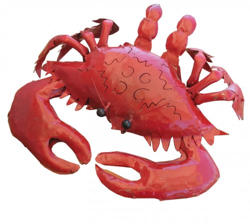 Metal Crab Figure