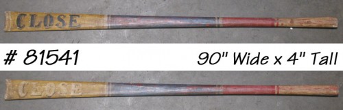 Oar Sign