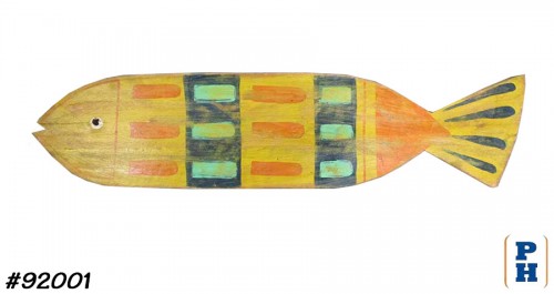 Wall Decor, Painted Fish