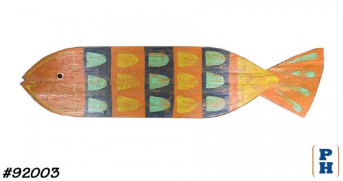 Wall Decor, Painted Fish
