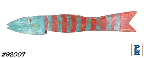 Wall Decor, Painted Fish