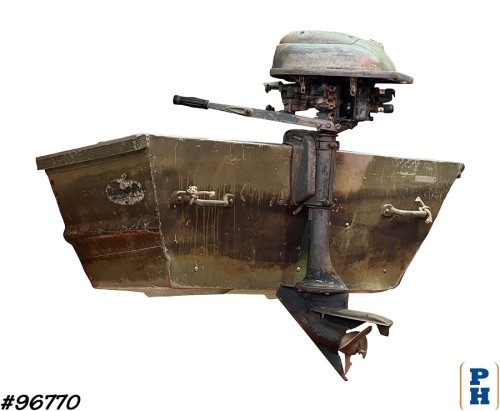 Motorboat Stern Wall Decor