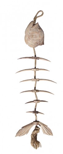 Fish Skeleton Wall Decor