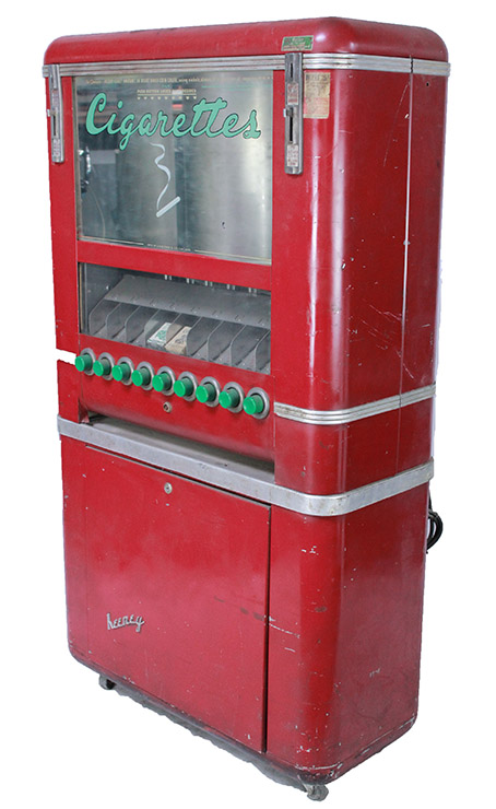 vintage cigarette vending machines for sale machine Vintage Cigarette Vendor Vending Machine Restored Antique Care 35.5 W Vintage cigarette vending machine. :
