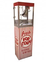 popcorn machine with stand