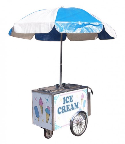ice cream cart
