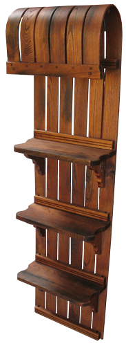 toboggan wall shelf