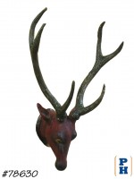 Wood Animal Head
