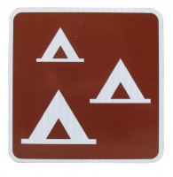 campsite sign