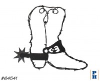 Cowboy Boot Plaque