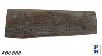 Wood Sign