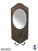 Mirror with Coat Hook