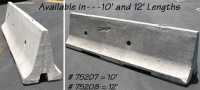 K-Rail Concrete Barrier