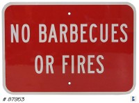 campsite sign