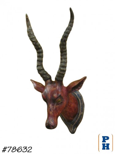 Wood Animal Head
