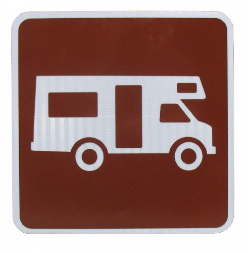 campsite sign