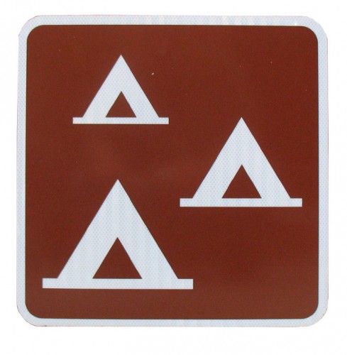 campsite sign