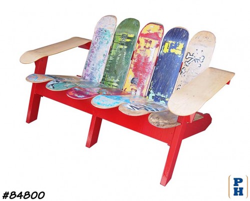 te binden een andere aantrekken Adirondack Skateboard Bench in Skateboards & Skate Parks